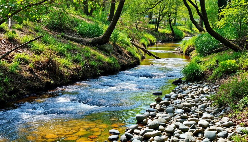 bubbling brooks in ecosystems