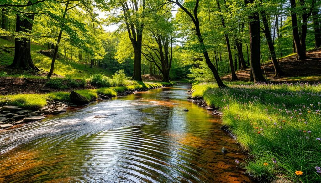 peaceful streams