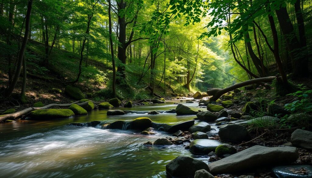 peaceful streams