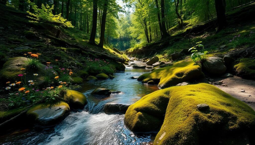 peaceful streams